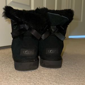 Black Ugg Bailey Bow Boots ✨